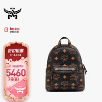 MCM STARK小号双肩包黑色 MMKESVE01BK001