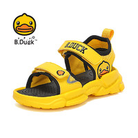 B.Duck bduck小黄鸭童鞋儿童凉鞋2024男童沙滩鞋软底中大童夏季女孩
