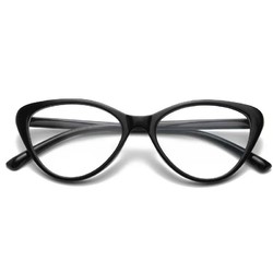 GOGOSOON 猫眼眼镜框女素颜神器可配近视网红防蓝光黑框眼镜眼睛镜架