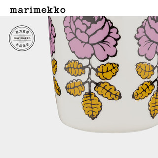 marimekko【亚洲系列】秋冬VIHKIRUUSU印花马克杯400ml 白色、粉色、赭石色