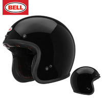 BELL 美国BELL复古头盔男女士玻纤四季摩托车半盔哈雷机车安全帽3/4盔