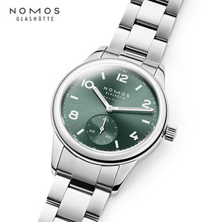 NOMOS Club系列746 包豪斯风自动机械德表透底钢带男表轻奢物