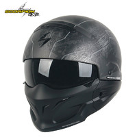 SCORPION EXO 美国Scorpion EXO蝎子头盔摩托车全盔战士盔哈雷机车复古半盔男女