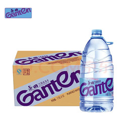 Ganten 百岁山 景田饮用纯净水家庭装饮用水整箱装 1.5L 12瓶