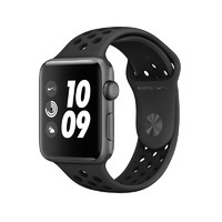 Apple 苹果 手表Apple watch S3计步 检测心率蓝牙gps运动成人智能手表 黑色 美版 42mm 运动型