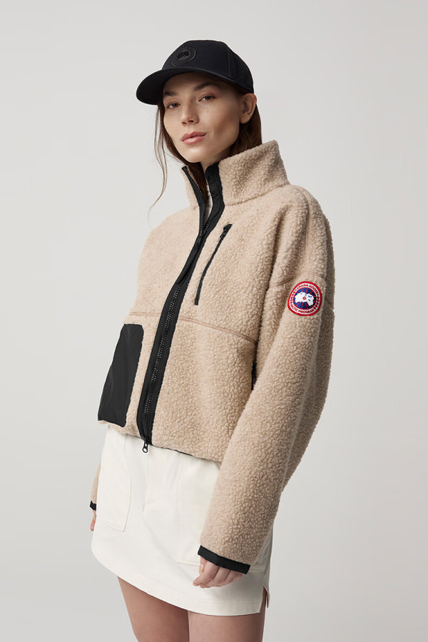 加拿大鹅(canada goose)【】simcoe女士羊羔绒拉链夹克 1101w 961