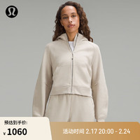 lululemon丨Scuba 女士宽松款拉链连帽衫 LW3EOZS 沙漠色 XS/S