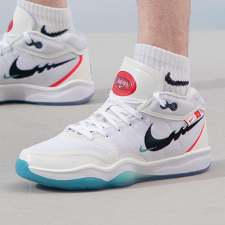 耐克（NIKE）男鞋 24新春款AIR ZOOM G.T. HUSTLE 2运动鞋子训练比赛篮球鞋子 FZ5057-101/龙年新年款 43