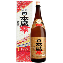 Nihonsakari 日本盛 特选本酿造清酒1.8L日本进口洋酒辛口清酒礼盒装