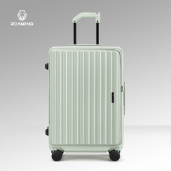 ROAMING 漫游 5566行李箱大容量可扩展拉杆箱旅行箱登机皮箱子男女 粉色 20英寸