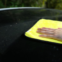 小余家 汽车毛巾擦车巾专用不掉毛加厚吸水洗车玻璃车载室内清洗抹布工具