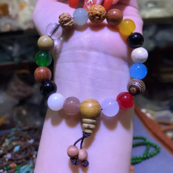 同款十八籽手串佛珠18子手链菩提饰品