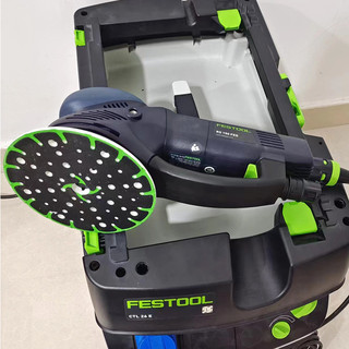 Festool费斯托 26E 集尘桶吸尘器手持多功能劳钛士三用机RO 150