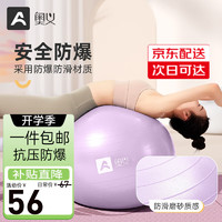 AOYI 奥义 升级瑜伽球65cm孕妇平衡防爆健身球儿童大龙球婴儿感统训练运动球