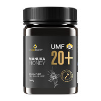 NZGOLDHEALTH 蜜兰达 麦卢卡蜂蜜UMF20+ 新西兰原装进口 500g/瓶 营养品食品