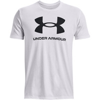 安德玛 官方奥莱UA 男子印花针织半袖跑步健身训练休闲运动短袖T恤