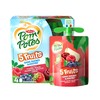 法优乐PomPotes缤纷儿童果泥90g*4袋宝宝零食5种水果法国 树莓草莓蓝莓苹果樱桃 1件