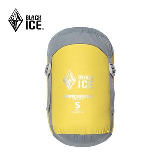 黑冰（BLACKICE）羽绒睡袋压缩袋 旅行衣物收纳包整理袋 户外轻量收纳袋 灰绿-M (7-14L)