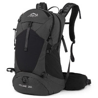 INOXTO登山包男女户外徒步包运动双肩包大容量爬山轻便旅行通勤水袋背包 黑色 35升背包