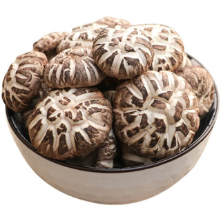 菌初 西峡花菇干货特产级 干香菇干货 南北干货菌菇礼盒 大花菇250g