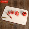 戴德（Daeden）德国戴德菜板稻壳砧板谷纤维家用塑料厨房案板面板大号切菜板 咖啡色DP045