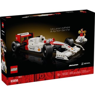 京东百亿补贴、PLUS会员：LEGO 乐高 Icons系列 10330 迈凯伦 MP4/4 F1 与埃尔顿·塞纳