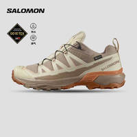 萨洛蒙（Salomon）女款 户外运动轻量稳定登山透气徒步休闲鞋 X ULTRA 360 EDGE GTX 大地棕 474636 5 (38)