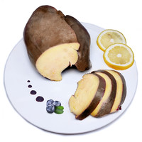 乐鲟汇 法国红酒鹅肝即食刺身 鹅肝酱法式冰镇红酒蓝莓黑松露鹅肝 黑松露鹅肝400-500g