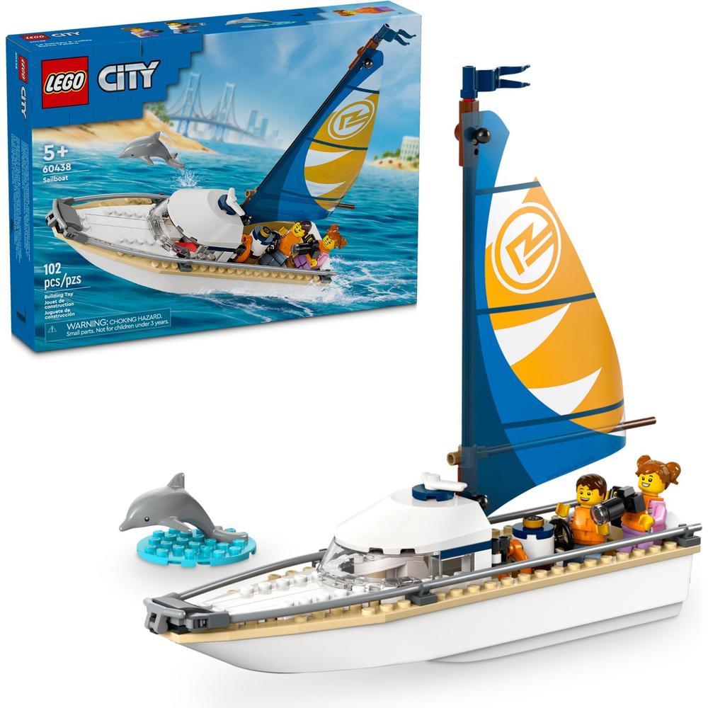 LEGO 乐高 City城市系列 60438 帆船之旅