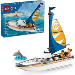 LEGO 乐高 积木拼装城市系列60438 帆船之旅5岁+男孩儿童玩具六一儿童节礼物