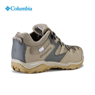Columbia哥伦比亚户外24春夏女轻盈缓震防水抓地徒步鞋登山鞋YK4134 297 卡其色 40  (26cm)
