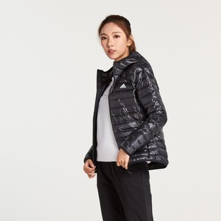 adidas 阿迪达斯 冬季女士舒适保暖连帽休闲夹克羽绒外套 女式羽绒服