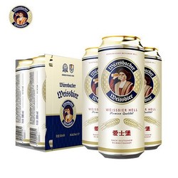 EICHBAUM 爱士堡 小麦啤酒500ml*4听德国进口
