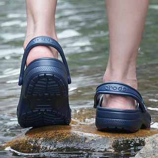 卡骆驰（crocs）男鞋女鞋鞋子2024春夏经典克骆格轻盈舒适涉水舒适休闲鞋 10001-410复古深蓝/透气耐穿 39-40