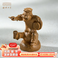 中国国家博物馆 历史文物3D树脂桌面摆件国博博物馆创意国潮文创家居文创生日礼物 击鼓说唱俑树脂摆件