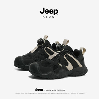 Jeep 吉普 儿童旋钮防滑运动鞋