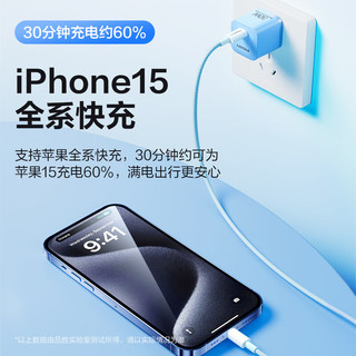 品胜苹果充电线iPhone15promax数据线双头type-c快充PD60W通用安卓手机iPad/Mac华为小米笔记本车载灰