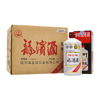 龙滨酒 年份特酿 500ml 酱香型 53度 白酒 2012年 500ml*6瓶 整箱