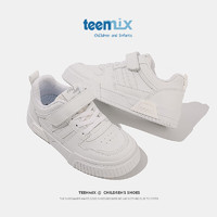 TEENMIX 天美意 童鞋运动鞋大童小白鞋 白色 单层 33码