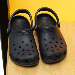 卡骆驰（crocs）男鞋女鞋鞋子2024春季经典克骆格轻盈舒适涉水舒适休闲鞋 10001-410复古深蓝/透气耐穿 36-37