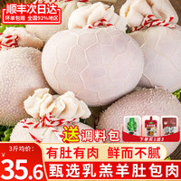 渔吻肚包肉羊肉肠包肉2斤草原散养内蒙古特产生鲜羊肉羊肚羊肚包肉 肚包肉2斤