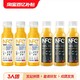  汇源 农夫山泉100%NFC果汁橙汁300ml*6瓶　