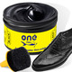 ONEFULL 鞋油擦鞋黑色真皮保养油无色通用皮鞋皮革护理保养油黑色50ml