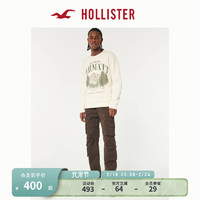 HOLLISTER秋冬季新舒适修身直筒松紧带4口袋工装裤 男 355131-1 深棕色 XS (170/70A)