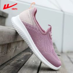 warrior回力秋季新款女鞋百搭学生鞋品牌女鞋潮网鞋女透气网面运动鞋