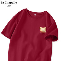 La Chapelle City 拉夏贝尔 女士宽松短袖t恤+女士短袖T恤