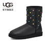 UGG x Gallery Dept 春季男女同款合作款水晶时尚靴 1166951 BLK | 黑色 36