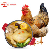 WENS 温氏 供港老母鸡1.2kg 谷物喂养走地散养鸡新鲜整只煲汤食材2只起购 老母鸡1.2kg