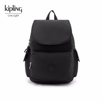 凯普林 kipling男女款轻便帆布2024春季双肩包猴子包旅行包CITY PACK系列 CITY PACK-黑皮诺色