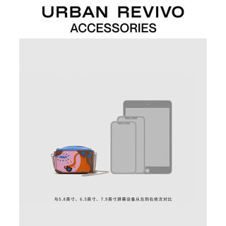 URBAN REVIVO2024夏季女士多巴胺相机造型挂饰UAWA40175 多色 F